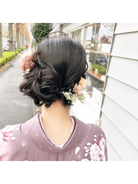 ヘアーアンドメイクアップモパ 着物似合うセット