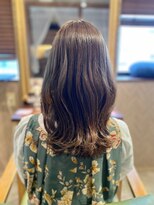 ネウィサリュー 立川(newi saLyu)&nbsp;大人かわいいエギョモリ ミルクティーブラウン ひし形シルエット