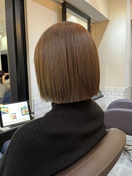 サロンドミルク 溝の口店(salon de MiLK) 20代30代40代/ボブ/ミニボブ/ベージュカラー［溝の口］