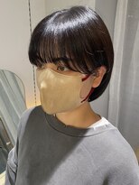 シプレ(cipre)&nbsp;マッシュボブ×ブルーブラック