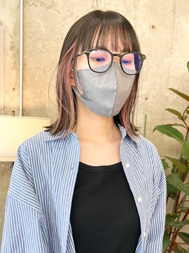 ノエ(noe) ボブ×オリーブベージュ