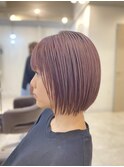 ダスティピンクなボブ。9.10