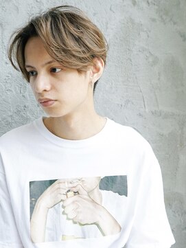 ブランチバイスリール(branch by suri-ru) 【ナチュラルセンターパート】束感モテるシークレットパーマ流行