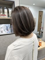 リベストバイジェービー 稲毛(li best. byjb)&nbsp;切りっぱなしボブ/エアリーロング/美髪/ピンクブラウン[稲毛]