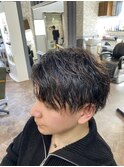 札幌/大通/メンズカット/マッシュパーマ/メンズパーマ/波巻き