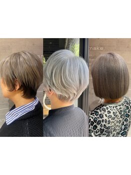 白髪を隠すから活かすへ→白髪ぼかしハイライト☆気になり始めた白髪にも◎大人女性の悩みをオシャレに解消