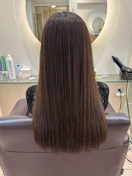 松本平太郎美容室 銀座パートフォー(PART４) 髪質改善カラー　ロング/20代30代40代50代60代