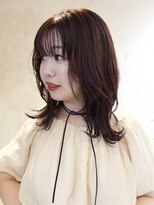 ボコカ(bococa) 【macana指名】ミディアムレイヤー ワインレッド 暖色