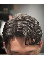 銀座 シノ 本店(shino)&nbsp;<理容室>メンズパーマ　ウェーブパーマ　ビジネスヘア　刈り上げ