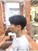ビジネスOK！ナチュラルパーマスタイル