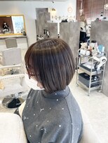 オーセンヘア(AUTHEN.HAIR)&nbsp;ショートボブ×ハイライトカラー