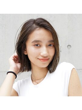 モンド ヘアクリエーション 新栄店(monde hair creation) 【monde】切りっぱなしボブ