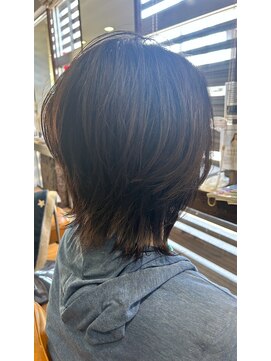 ザ カラー ラボ(THE COLOR LABO) レイヤーカット　くびれヘア　オーガニックリタッチ