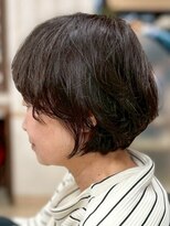 ヘアークリアー 春日部 大人かわいい30代40代50代 マットブラウン エアリーボブ