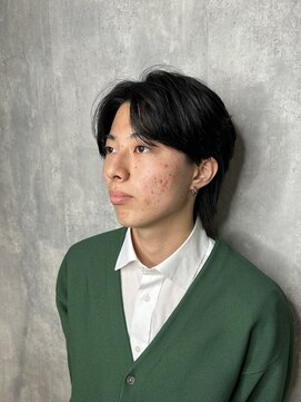 ビカム 名駅(become) 校則OKのフェザーパーマ