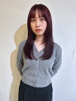 ノーカ 代官山(nohka) ブリーチなしピンク/ロングヘア/レイヤーカット