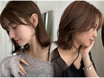 ソラ 表参道(SORA)の写真/あなたの骨格・髪質に合わせて顔まわりデザインで毎日が映える似合わせ提供。表参道実力派の技術で叶えます