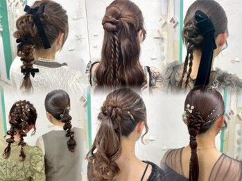 メカマハロジャミング(Me Ka Mahalo Jammming)の写真/【平日ヘアセット¥2000~】プロの技で夜まで続く"崩れない"一日中キレイなスタイルが続く♪
