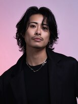 レガシー(REGASEA)&nbsp;ニュアンスパーマ センターパート スパイラルパーマ フェザー