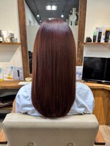 カミケン 清明店(kamiken.)&nbsp;うる艶オレンジブラウンカラー【カミケン清明店/福島】