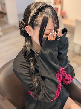 ラルム 仙台(LARME) お団子サイドポニー
