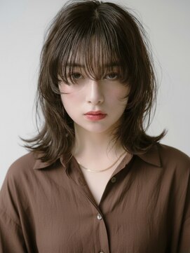 リル バイ フレイムス 川口(Lilou by Frames) 20代30代40代◎結べるボブ/小顔外ハネロブ/透明感グレージュ川口