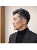 大人メンズ刈り上げリバースショート　20代 30代 40代 50代 60代
