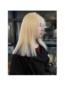 Patti by DECO【パティ バイ デコ】【9月上旬 OPEN(予定)】の写真/ケアブリーチを使ったダメージレスなハイトーンカラー!ルーツカラーなどのデザインも人気◎