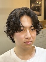 フランクスバーバーリザーブ 人形町店(FRANK’S BARBER RESERVE)&nbsp;波巻きツイストスパイラル/リバースセンターパート/人形町y