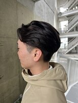 バイ ユア オウン フラワーズ コロン カバ 松本駅前(buy your own flowers : kava)&nbsp;爽やかビジネスメンズ毛流れパーマ×ツーブロック