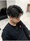 MEN’S HAIR/波巻ツイストスパイラル/フェザーパーマ/京都河原町