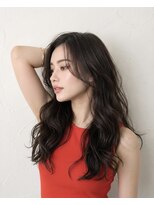 TMJ&nbsp;熊本/韓国ロング×コテ巻きパーマ【誰でも簡単スタイリング】