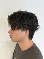 ニアウ 伊勢崎連取店(Niau)&nbsp;刈り上げセンターパート/波巻きツイストスパイラル/伊勢崎
