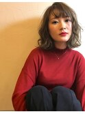 ボブ伸ばしかけの方に*イルミナ透明感カラー