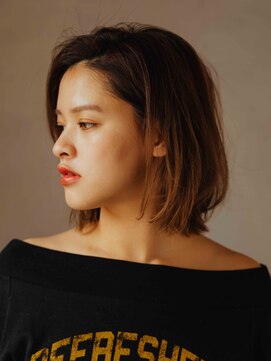 フェティッシュ(fetish) グラデーションカラーボブ