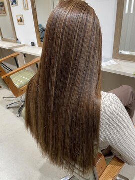 ヘアーワークス ヘルム 渋谷店(HAIR WORKS HELM) HELM スーパーロングハイライト☆