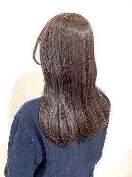 ネオリーブアオバ 高田馬場店(Neolive aoba) アディクシーカラーアッシュグレージュで仕上げた透明感カラー
