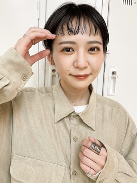 ミィ 表参道(mee.) 【mee.】 前髪イヤリングカラーイメチェン