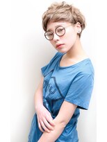 トライポッド(TRIPOD)&nbsp;透明感ラベンダーカラーイメチェンショート#小顔前髪　0606