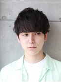ドライ仕上げのニュアンスマッシュ