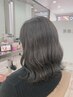 【暗髪◎透明感◎】アディクシーカラー+トリートメント￥7500