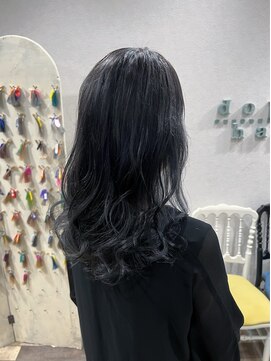 ドープヘアー(dope hair) ブルーグレーカラー