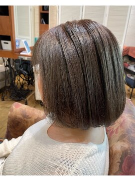 ヘアサロン アティリー(Hair Salon Attirer) 脱白髪染めハイライト　　【Attirer  飯田裕之】