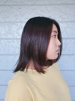 ルナ 深沢店(LUNA) 毛先ワンカールセミロング(SIDE)【鎌倉/湘南/深沢/大船/藤沢】