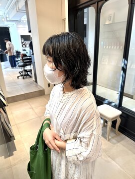 シータ(sheta) 【sheta/表参道】ウルフパーマ黒髪スパイラルくびれ