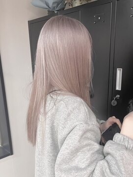 ペレ 渋谷(PELE) n10_ホワイトベージュ ブリーチ2回~/渋谷/ハイトーン/韓国ヘア