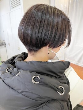 モリオ フロム ロンドン 大宮2号店(morio from London) 【morio大宮2号店／米村】刈り上げハンサムショート