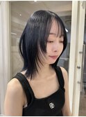 ★小顔カット愛されくびレイヤーミディアムウルフ★