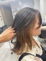 アデプト 北千住店(adept)&nbsp;【adept北千住 リョウスタイル】グレージュ×インナーカラー