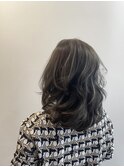 【カットで髪質改善】NYドライカット★アッシュ×ミディアム
